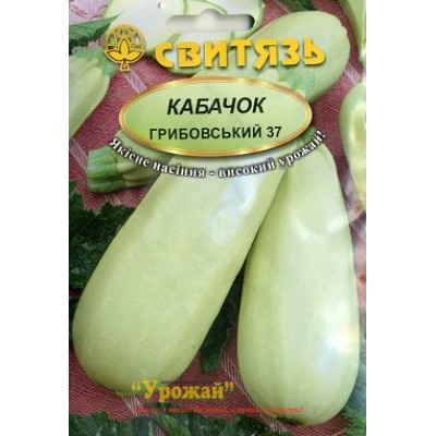 Насіння кабачок Грибовський 37, 20 г