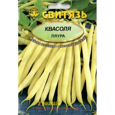 Семена фасоль спаржевая кустовая желтая Ляура, 15 г