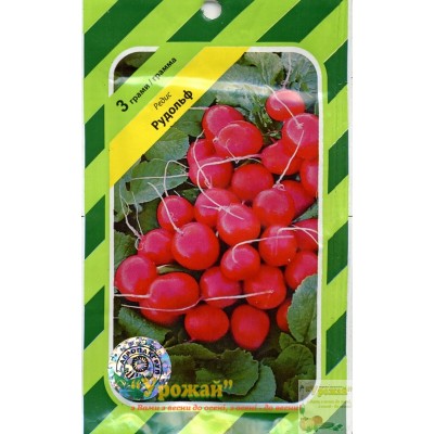 Насіння редиска Рудольф, 3 г