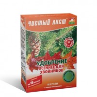 Удобрение кристаллическое Чистый лист осеннее для хвойников, 300 г