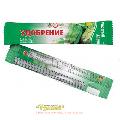 Добриво кристалічне Чистий лист для огірків та кабачків, 100 г