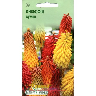 Насіння квіти Кніфофія суміш, 0,2 г