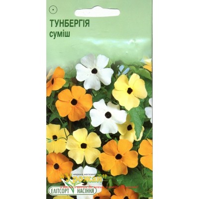 Насіння квіти Тунбергія суміш, 10 насінин