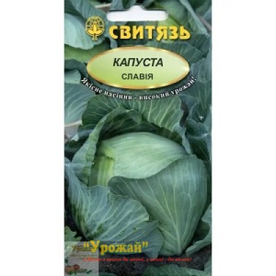 Насіння капуста білоголова Славія, 3 г