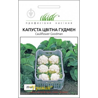 Насіння Профі. капуста цвітна "Гудман",20нас