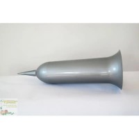 Флакон конус 13х37 (серебряный)