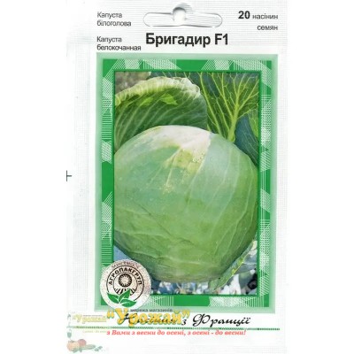 Семена капуста белокочанная Бригадир F1, 20 семян