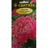 Семена "Астра китайская пионообразная Розовая", 0,3г