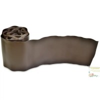 Бордюр газонный (15 см х 9 м) коричневый (Verano)