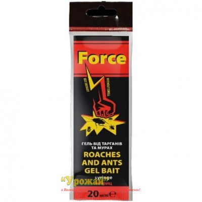 Шприц Force 20г от тараканов и муравьев