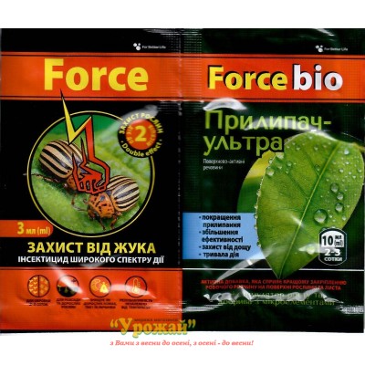 Інсектицид Форсе Захист від жука + Прилипач з мікро (3+10мл)